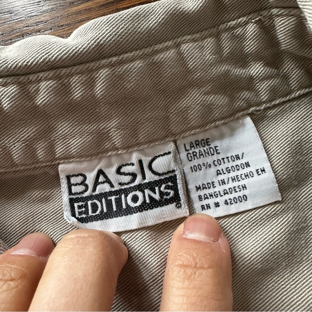 Cotton Button Down - image 4